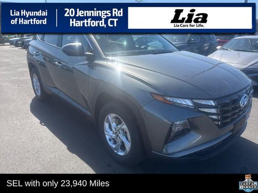 Amazon Gray 2023 Hyundai TUCSON SEL