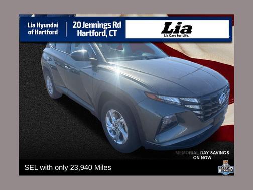Amazon Gray 2023 Hyundai TUCSON SEL
