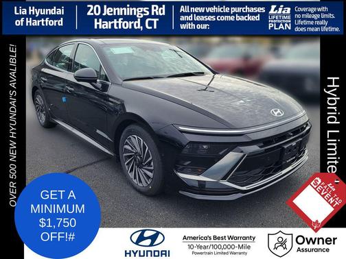Abyss Black 2026 Hyundai SONATA Hybrid Limited