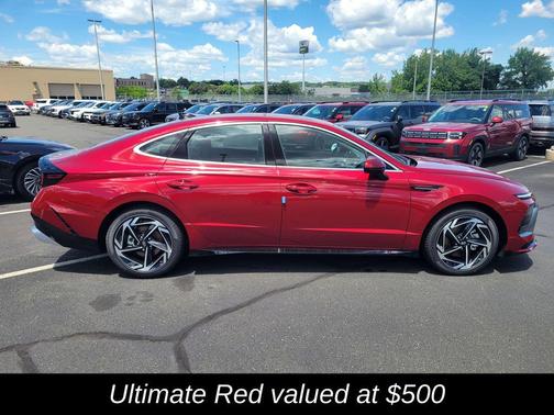 Ultimate Red 2026 Hyundai SONATA SEL