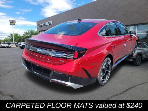 Ultimate Red 2026 Hyundai SONATA SEL