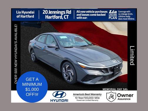 Ecotronic Gray 2026 Hyundai ELANTRA HEV Limited