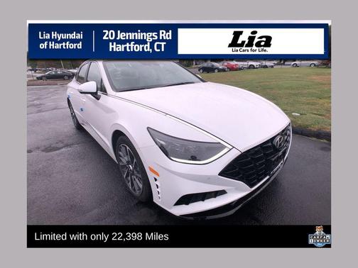 Serenity White 2023 Hyundai SONATA Limited