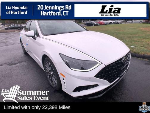 Serenity White 2023 Hyundai SONATA Limited