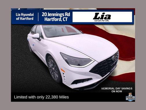 Serenity White 2023 Hyundai SONATA Limited