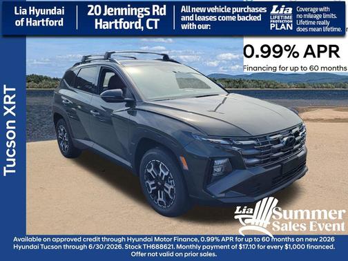 Rockwood Green 2026 Hyundai TUCSON XRT