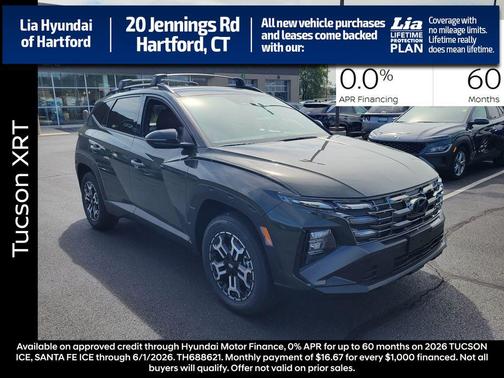 Rockwood Green 2026 Hyundai TUCSON XRT