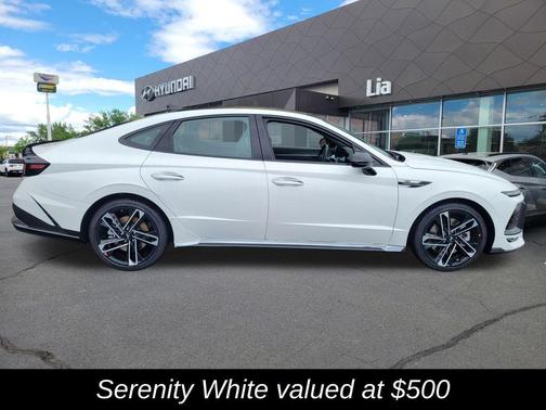 Serenity White 2026 Hyundai SONATA N Line