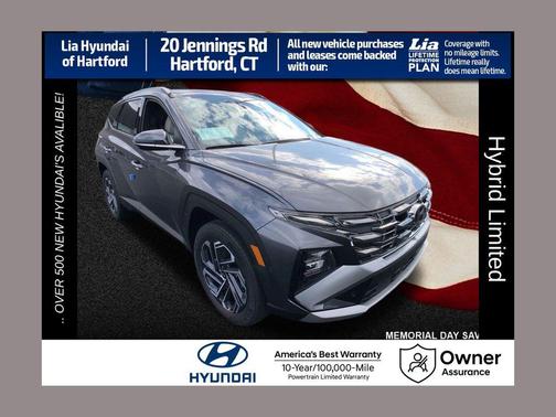 Titan Gray 2025 Hyundai TUCSON Hybrid Limited
