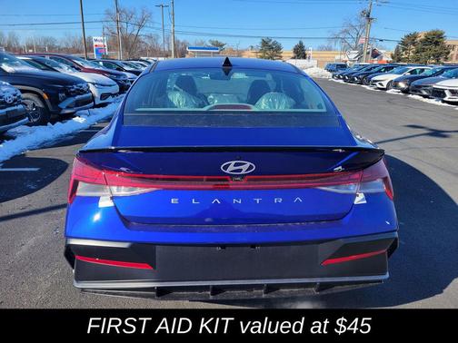 Intense Blue 2026 Hyundai ELANTRA Sport