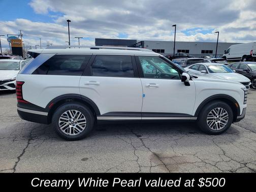 Creamy White Pearl 2026 Hyundai PALISADE SEL 7P