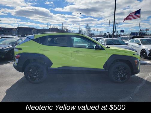 Neoteric Yellow 2026 Hyundai KONA SEL Sport
