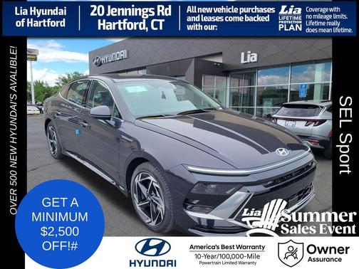 Carbon Blue 2026 Hyundai SONATA SEL
