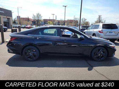 Abyss Black 2026 Hyundai ELANTRA Sport