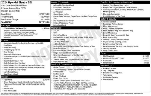 Intense Blue 2024 Hyundai ELANTRA SEL
