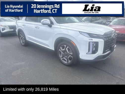Hyper White 2024 Hyundai PALISADE Limited