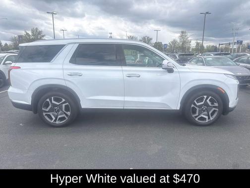 Hyper White 2024 Hyundai PALISADE Limited