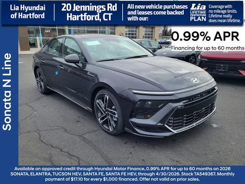 Carbon Blue 2026 Hyundai SONATA N Line