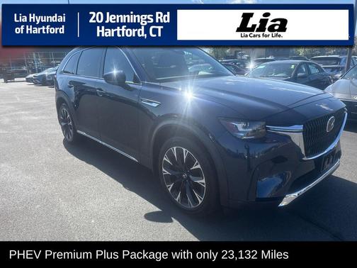 Deep Crystal Blue Mica 2024 Mazda CX-90 PHEV Premium Plus