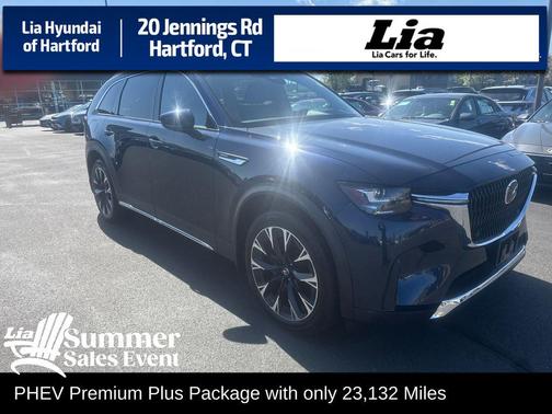 Deep Crystal Blue Mica 2024 Mazda CX-90 PHEV Premium Plus