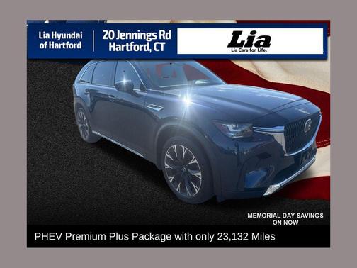 Deep Crystal Blue Mica 2024 Mazda CX-90 PHEV Premium Plus