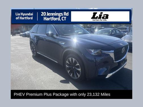 Deep Crystal Blue Mica 2024 Mazda CX-90 PHEV Premium Plus