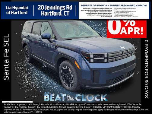 2026 Hyundai SANTA FE SEL 2.4