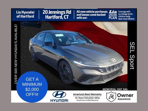 Amazon Gray 2026 Hyundai ELANTRA Sport
