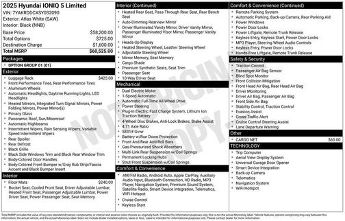 2025 Hyundai IONIQ 5 Limited