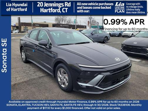Carbon Blue 2026 Hyundai SONATA SE