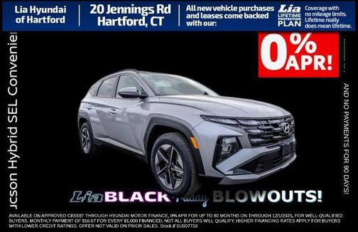 2025 Hyundai TUCSON Hybrid SEL Convenience