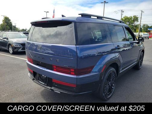Atlantis Blue 2026 Hyundai SANTA FE HEV Calligraphy
