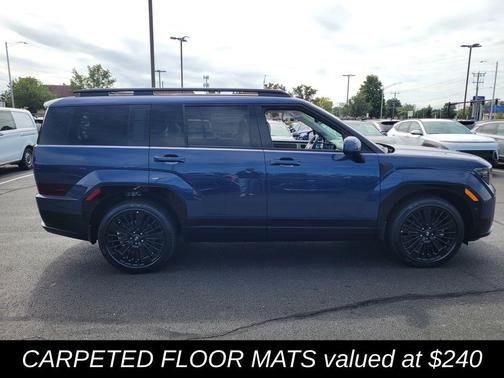 Atlantis Blue 2026 Hyundai SANTA FE HEV Calligraphy