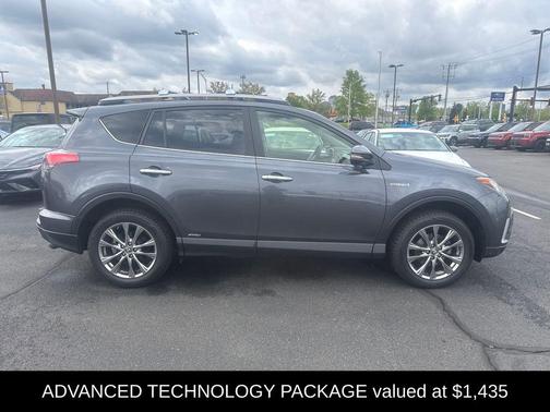 Magnetic Gray Metallic 2017 Toyota RAV4 Hybrid Limited