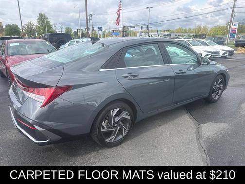 Ecotronic Gray 2024 Hyundai ELANTRA SEL