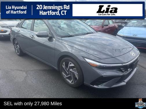 Ecotronic Gray 2024 Hyundai ELANTRA SEL