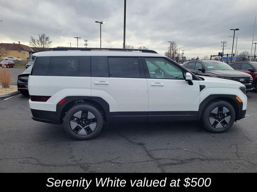 Serenity White 2026 Hyundai SANTA FE SEL 2.4
