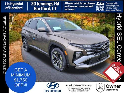 Cashmere Bronze 2026 Hyundai TUCSON Hybrid SEL Convenience