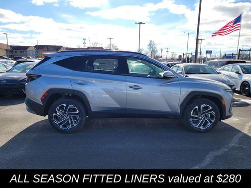 Shimmering Silver 2026 Hyundai TUCSON Limited