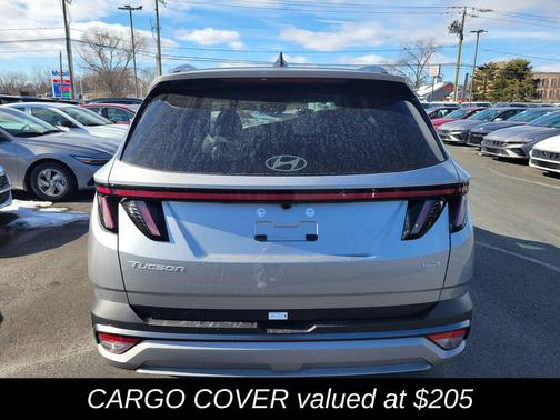 Shimmering Silver 2026 Hyundai TUCSON Limited