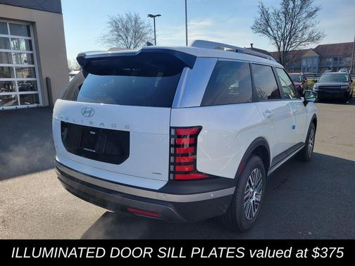 Creamy White Pearl 2026 Hyundai Palisade Hybrid SEL Premium 7P
