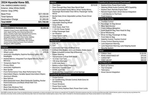 2024 Hyundai KONA SEL