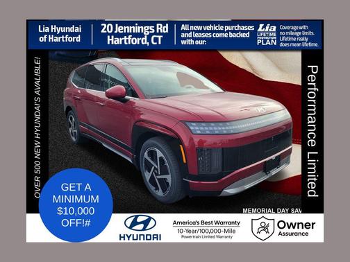 Ultimate Red 2026 Hyundai IONIQ 9 Performance Limited