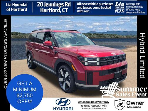 Ultimate Red 2026 Hyundai SANTA FE Limited
