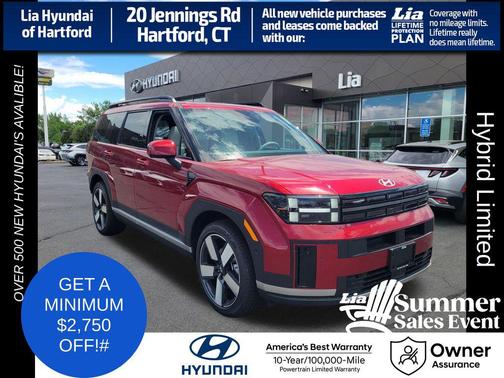 Ultimate Red 2026 Hyundai SANTA FE Limited
