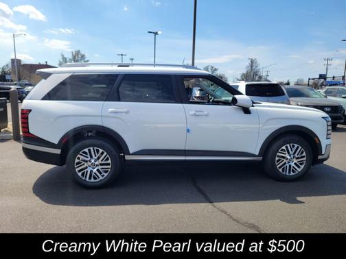 Creamy White Pearl 2026 Hyundai PALISADE SEL 7P