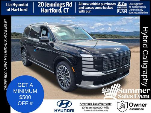 Abyss Black Pearl 2026 Hyundai Palisade Hybrid Calligraphy