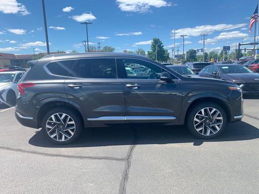 Portofino Gray 2023 Hyundai SANTA FE Calligraphy