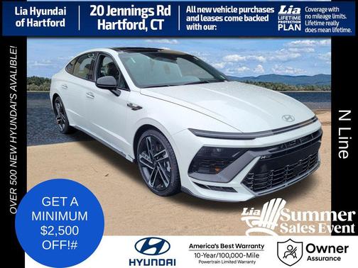 Serenity White 2026 Hyundai SONATA N Line