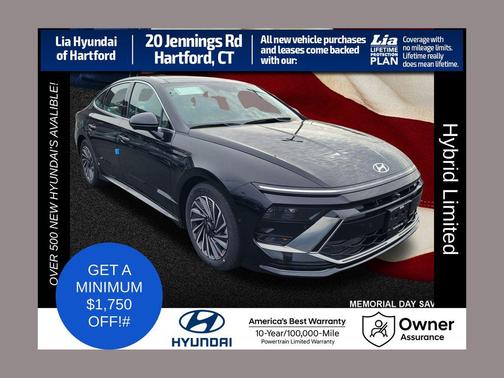 Abyss Black 2026 Hyundai SONATA Hybrid Limited